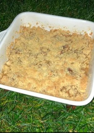 Une photo de Crumble aux pommes !