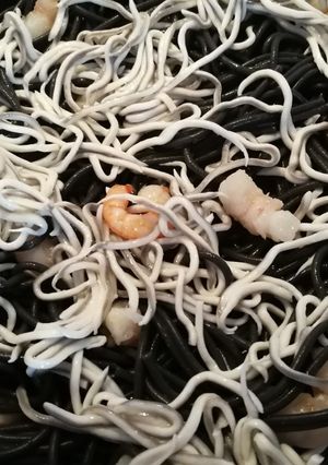 Foto principal de Espaguetis con tinta de calamar