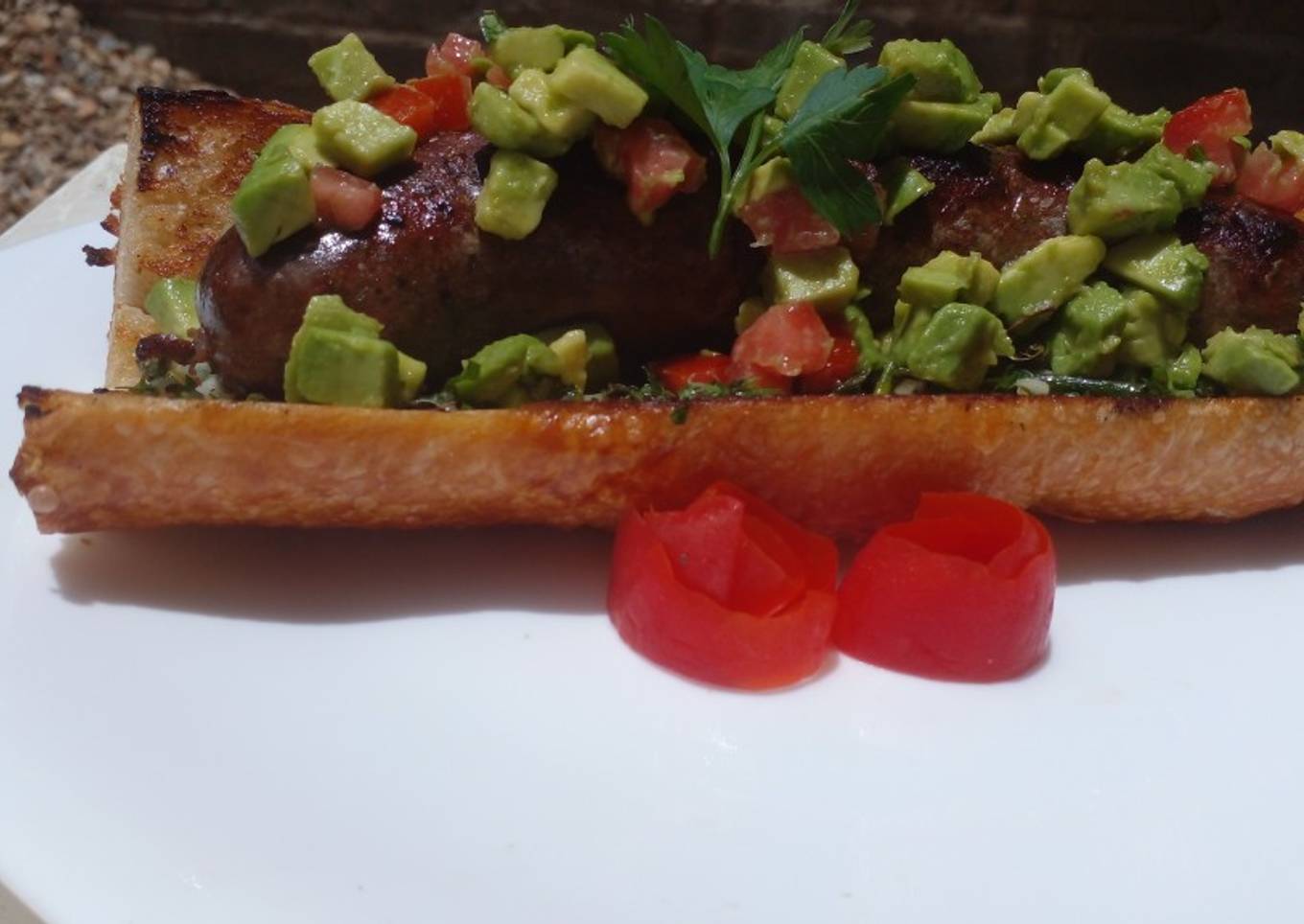 Baguette de chorizo argentino