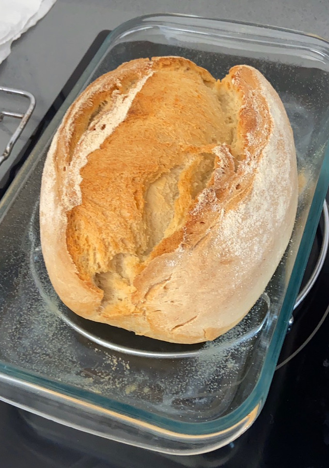 Una foto de Pan casero