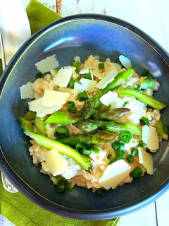 Une photo de Risotto aux asperges