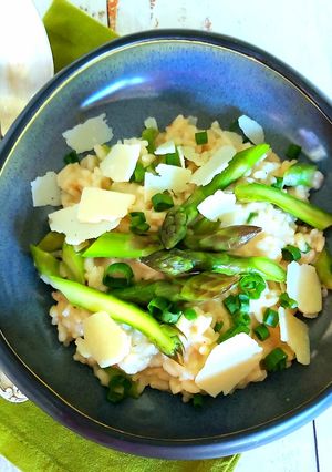 Une photo de Risotto aux asperges