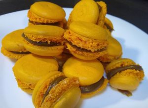 Una foto de Macarons de harina de trigo