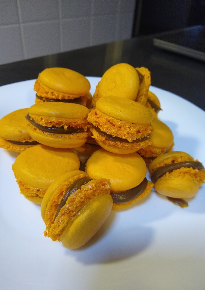 Una foto de Macarons de harina de trigo