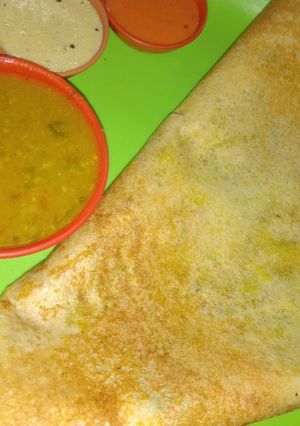 मसाला डोसा (masala dosa recipe in Hindi) रेसिपी मुख्य फोटो