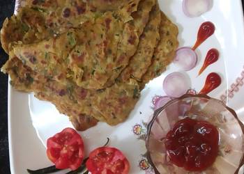 Fast Cooking Methods Square layer healthy paratha Delicious Steady