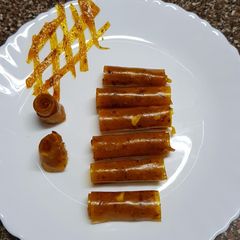 A picture of Masala aam papad.