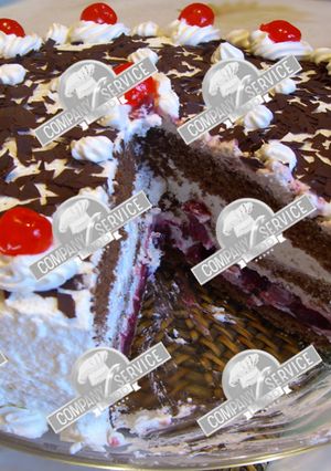 Una foto de Torta Selva Negra