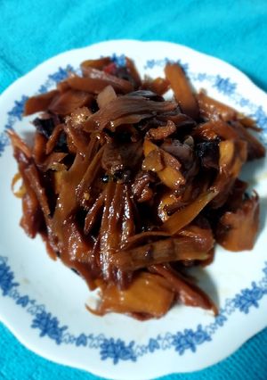 醬燒螺露（素食） 的食譜成品照片