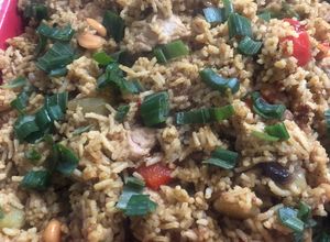 Una foto de Arroz indio