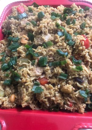 Una foto de Arroz indio