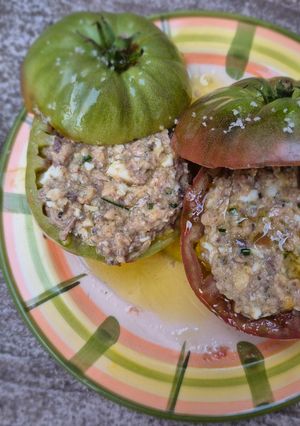 Une photo de Tomates farcies sardine-citron