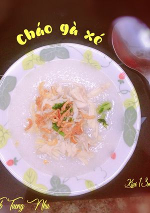 Hình của món Cháo gà xé.