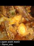Brutu Ayam asam manis