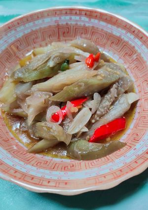 Foto resep Oseng terong ungu