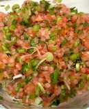 سلطة البندورة