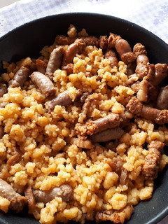 Una foto de Migas de harina