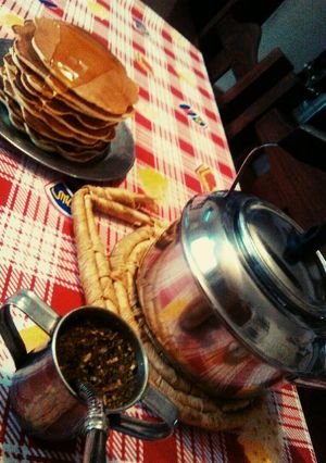 Una foto de Hotcakes para el mate!
