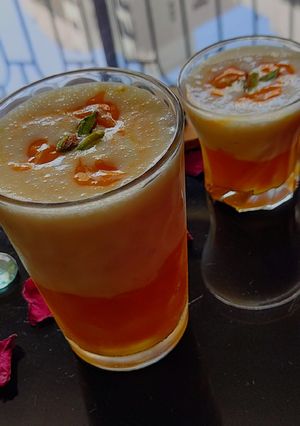A picture of Mango lassi.