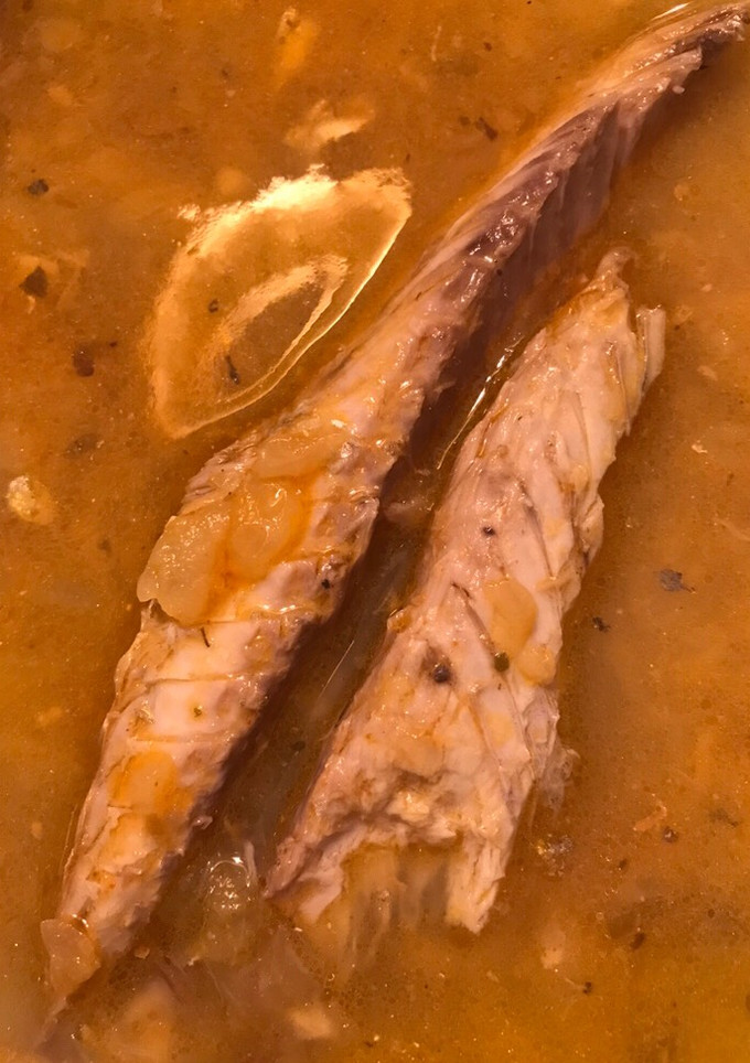 Una foto de Caballas en escabeche