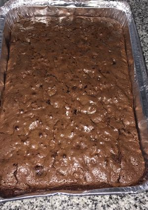 Una foto de Brownies fáciles sin TACC ni lácteos