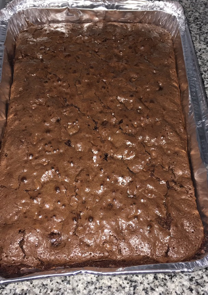 Una foto de Brownies fáciles sin TACC ni lácteos