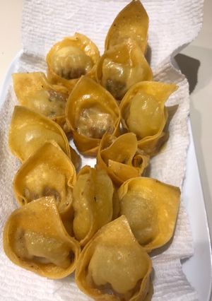 Una foto de Wanton de cerdo frito