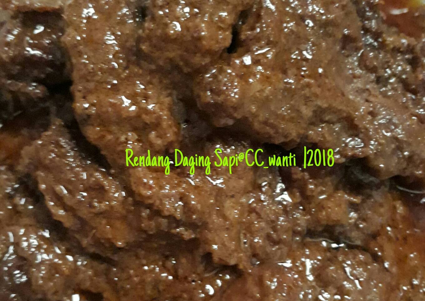 #120. Rendang Daging Sapi Simple