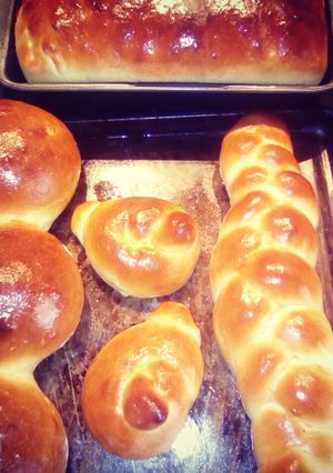 A picture of Basic dough for Bread/Rolls/Pizza.