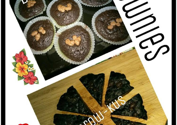 14 Resep: Brownies Mini Oven n Kukus  Anti Gagal