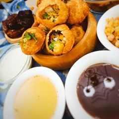 A picture of Pani puri.
