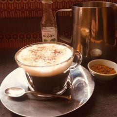 A picture of Coconut Latte 🌱.