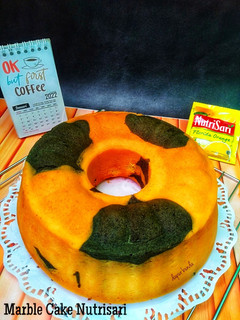 Foto resep Marble cake nutrisari