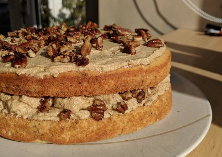Step-by-Step Guide to Make Favorite Pecan layer cake