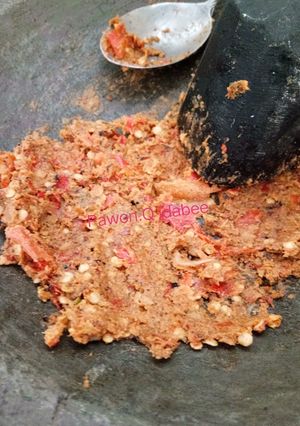 Foto resep Sambel Kemiri Q