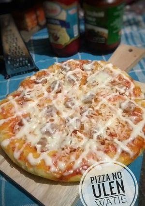 Foto resep Roti pizza magic, no oven, no ulen