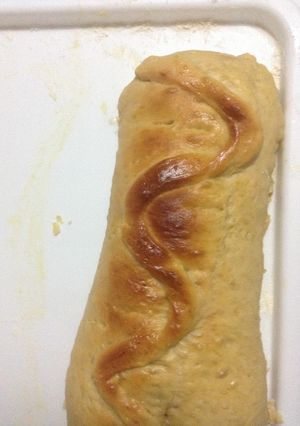 Una foto de Pan de jamón