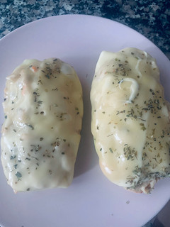Una foto de Calabacín relleno (sin horno)