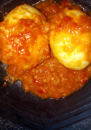 Foto resep Telur balado pedas #5resepterbaruku