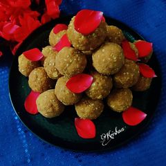 Peanut Jaggery Ladoo A picture of Peanut Jaggery Ladoo.