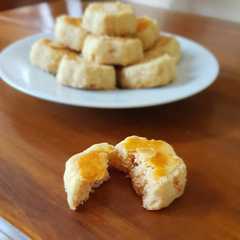 A picture of Peanut Butter Cookies (Kue Kacang) Lumer..🥜.