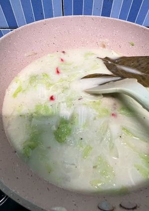 Foto resep Oblok-oblok sawi putih