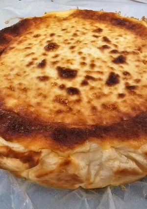 Una foto de Tarta de queso y leche condensada