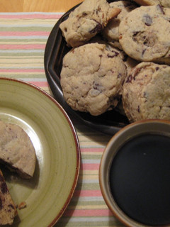 A picture of Peanut Butter Choco Chunk Hot Biscuits.