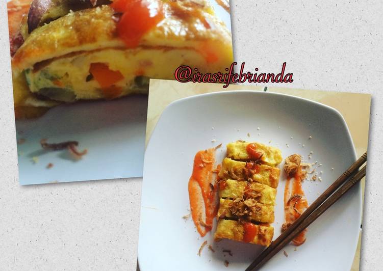 Gyeran mari (telur dadar korea)