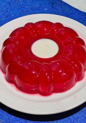 Foto resep 23. agar-agar vla merah putih