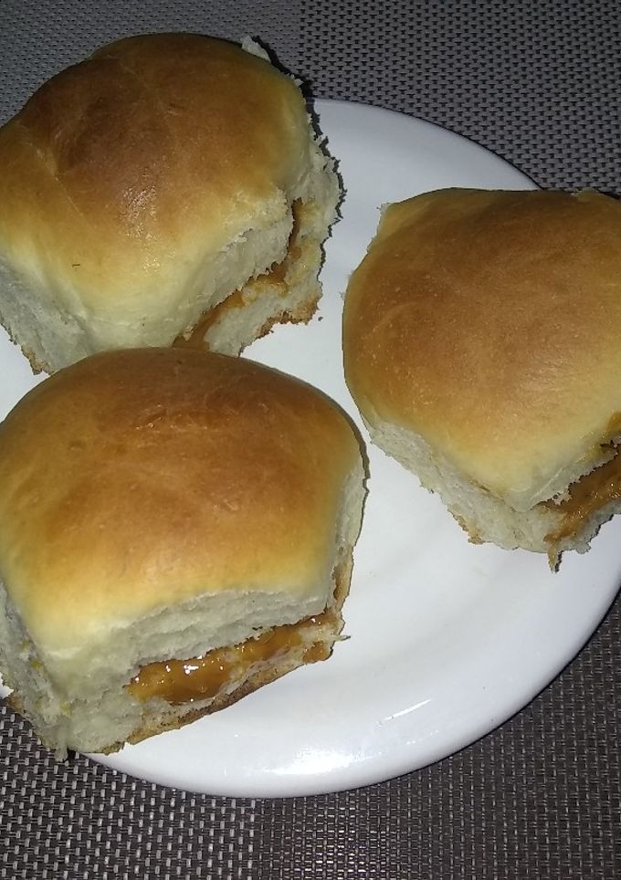 Una foto de Pancitos de leche rellenos