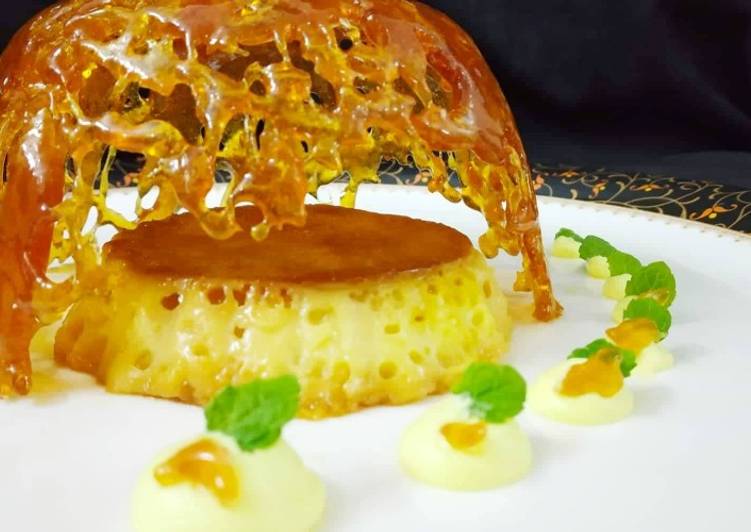 Steamed Rasmalai Cremé Caramel Steamed Rasmalai Cremé Caramel