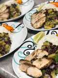 Jerk Chicken w/ Black Bean Pineapple Salsa