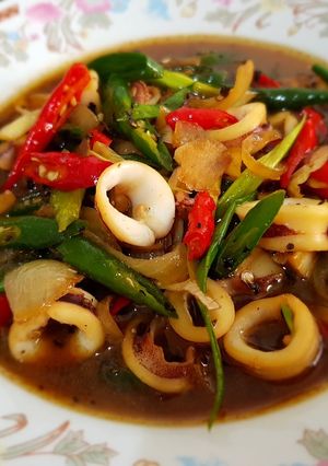 Foto resep Cumi Saus Lada Hitam